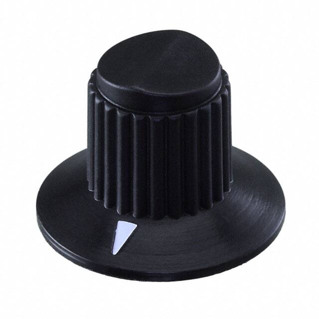 11K5015-KCNB KNOB PLASTIC 1/4" DIA BLACK