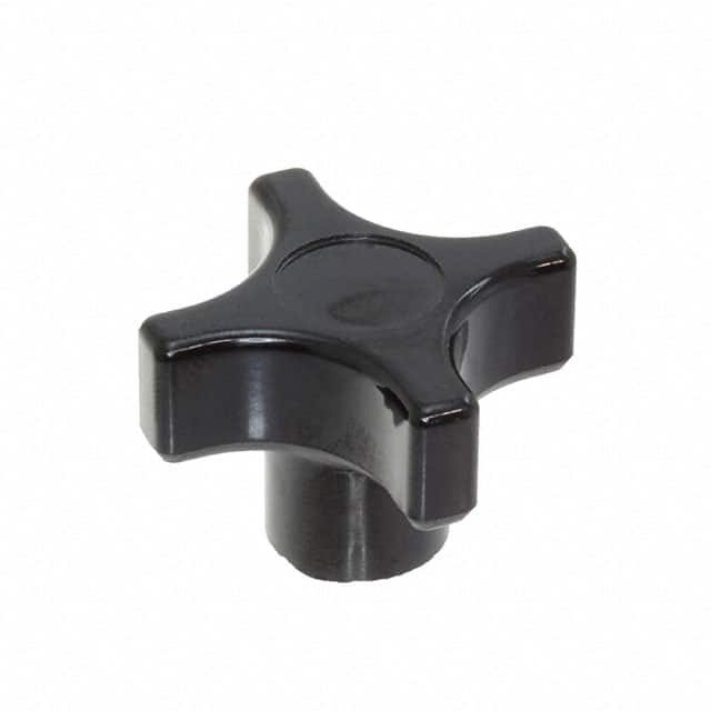 2820BM KNOB 4 ARM M6 X 1 PHENOLIC