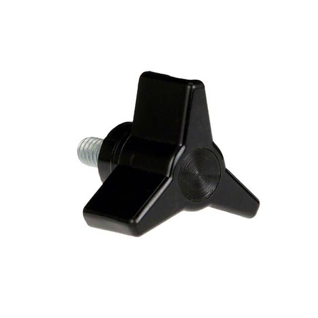 3035AS KNOB 3 ARM 1/4"-20 PLASTIC