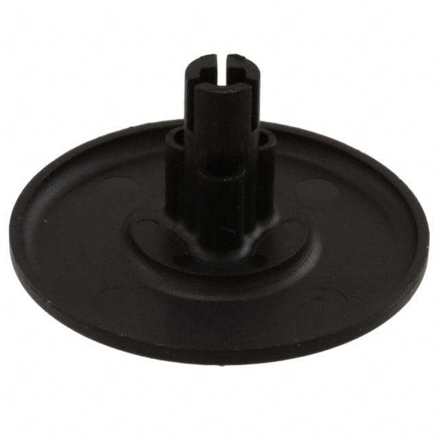 607702 KNOB INNER BLACK 60C
