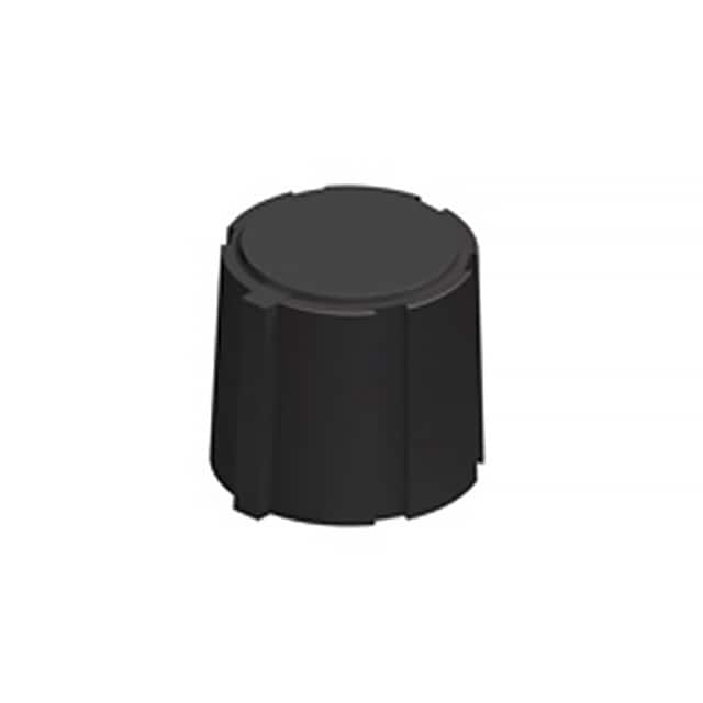 8573 KNOB SERRATED 0.253" POLYPRO