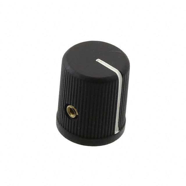 8529 KNOB KNURLED 0.250" PLASTIC
