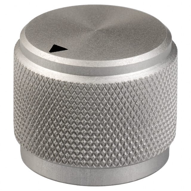 OEDA-75-1-7 KNOB KNURLED 0.236" METAL