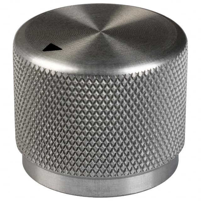 OEJA-75-1-7 KNOB KNURLED 0.236" METAL