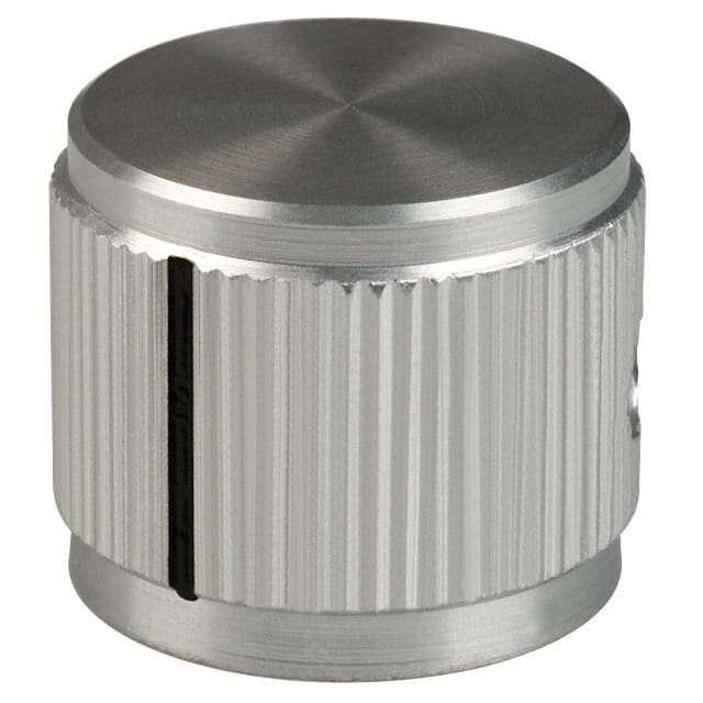 DD-75-3-5 KNOB KNURLED 0.250" METAL