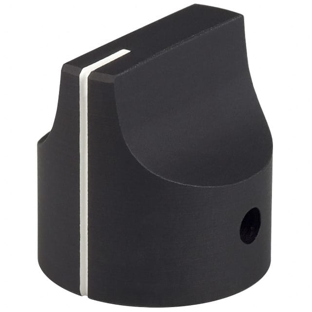 HD-90-4-6 KNOB SMOOTH 0.125" METAL