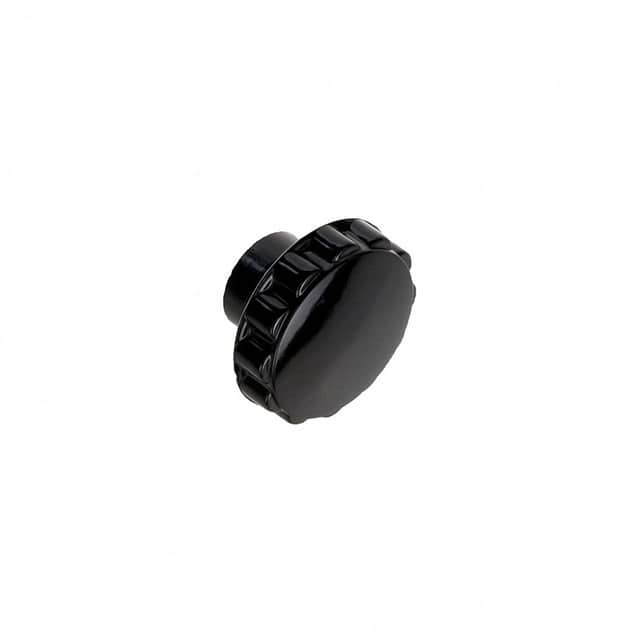 3008-W KNOB FLUTED 1/4"-20 PLASTIC