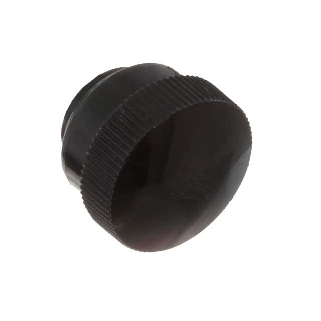 2715BL KNOB KNURLED THERMOPLASTIC