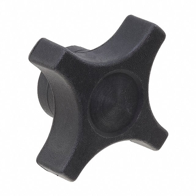 2837BE KNOB 4 ARM THERMOPLASTIC