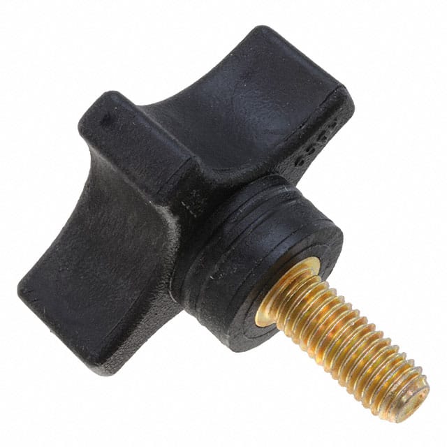 2825BV KNOB 4 ARM THERMOPLASTIC
