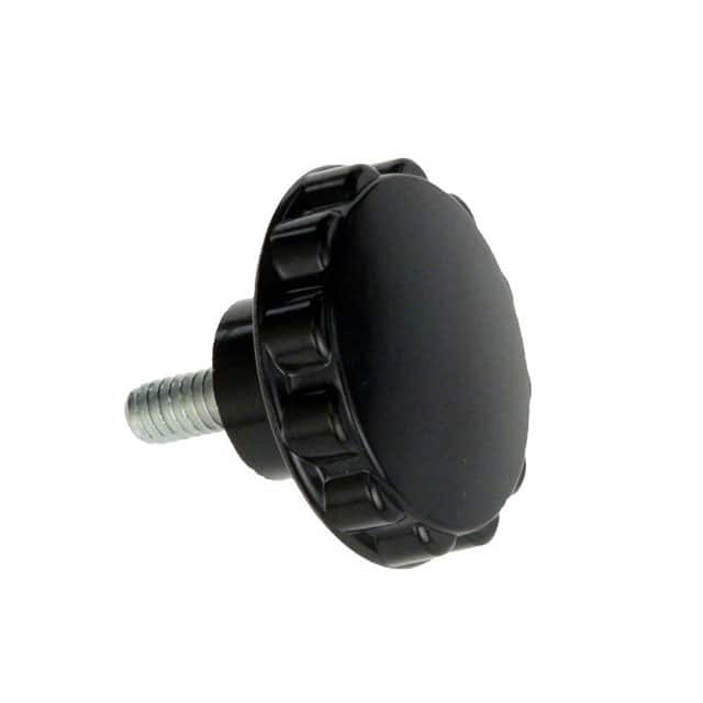 3009-U KNOB FLUTED 1/4"-20 PLASTIC