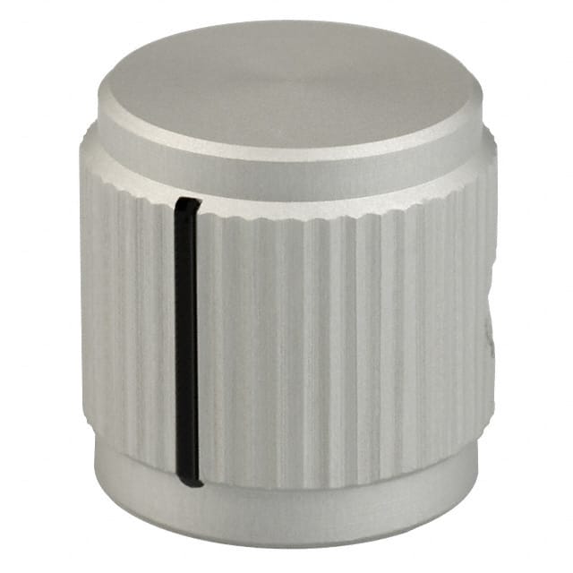 DD-63-1-5 KNOB KNURLED 0.250" METAL