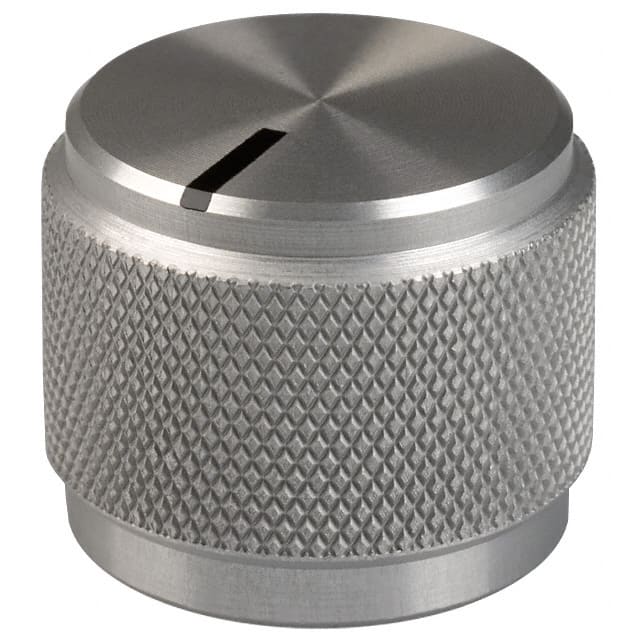 OEDL-75-1-7 KNOB KNURLED 0.236" METAL