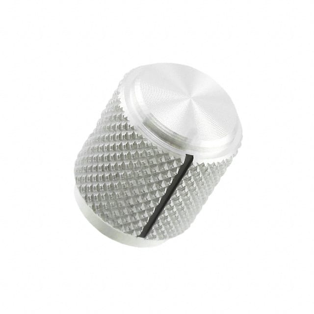 KD500A1/4 KNOB KNURLED 0.250" METAL