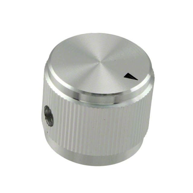 KN701A1/4 KNOB KNURLED 0.250" METAL