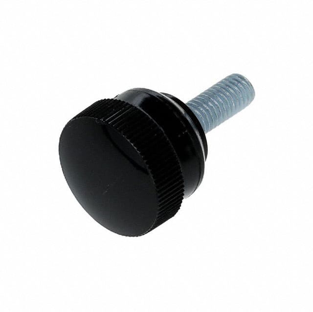 2715-L KNOB KNURLED #10-32 PLASTIC