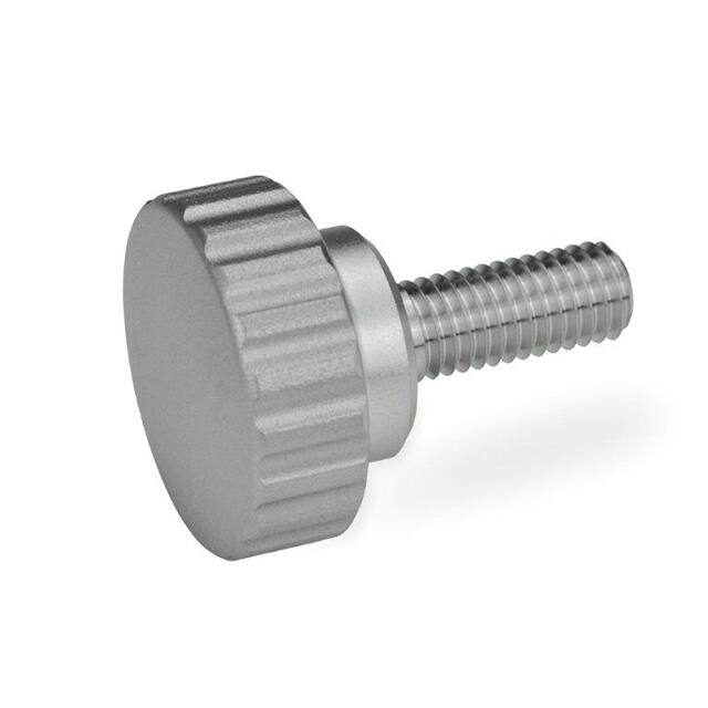 535-20-M5-10-MT STAINLESS STEEL KNURLED SCREW