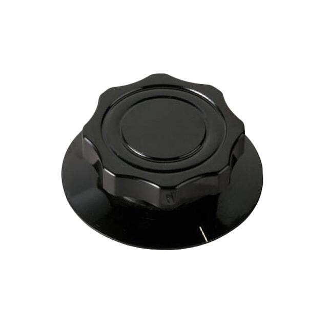 4109AR KNOB FLUTED W/SKIRT 0.250" PHEN