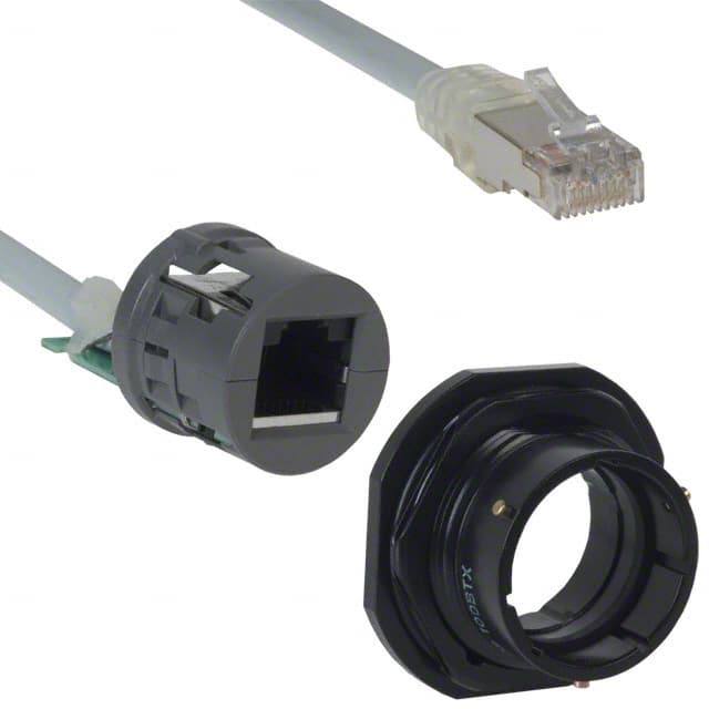RJF72B03100BTX CABLE MOD 8P8C JACK-PLUG 0.98'