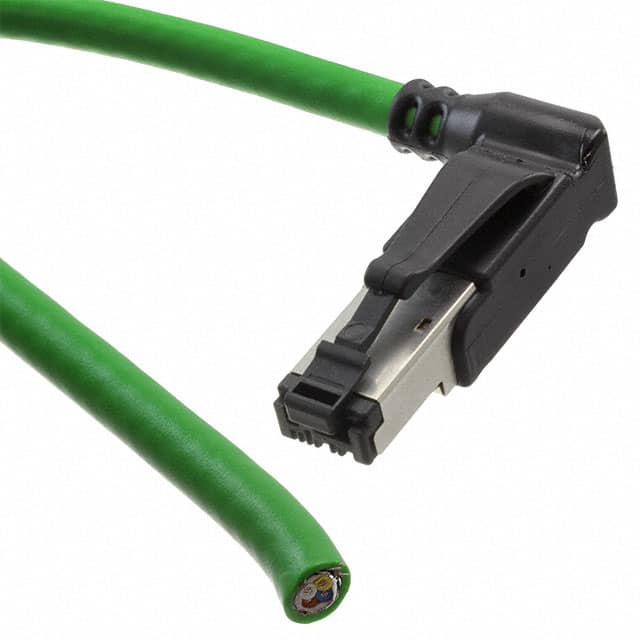 09470600023 CABLE MOD 6P4C R/A PLG-CBL 1.64'