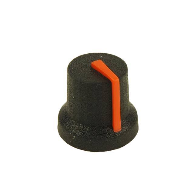 CL170843CR KNOB K87MBR BLK 6MM SPL ORANGE