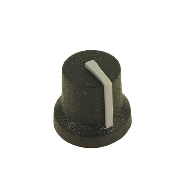 CL170844CR KNOB K87MBR BLACK 6MM SPL GREY