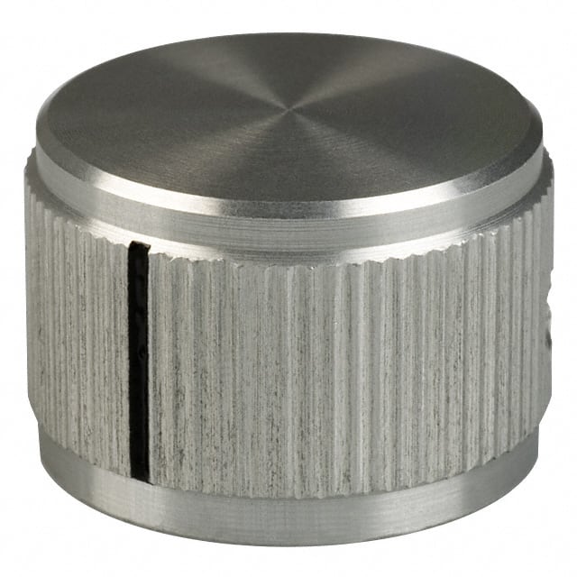 DD-90-3-5 KNOB KNURLED 0.250" METAL