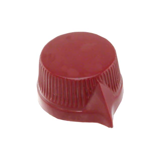 1400CX KNOB KNURLED W/SKIRT 0.250" PHEN