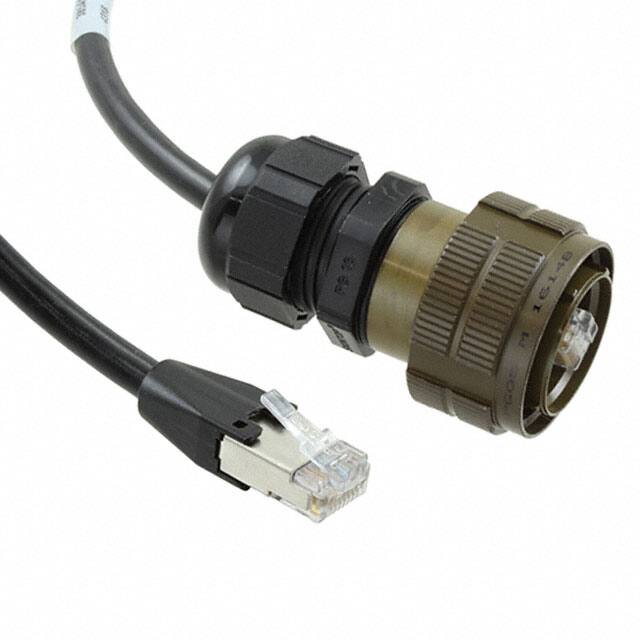 C-RJFTV5E1706PG05 CABLE MOD 8P8C PLUG-PLUG 1.64'