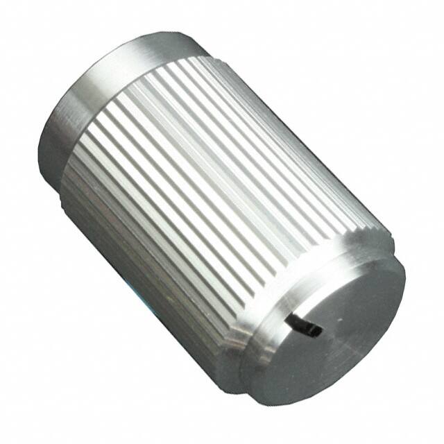 KB500A1/8 KNOB KNURLED 0.126" METAL