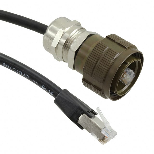 C-RJFTV5E1706MG03 CABLE MOD 8P8C PLUG-PLUG 0.98'