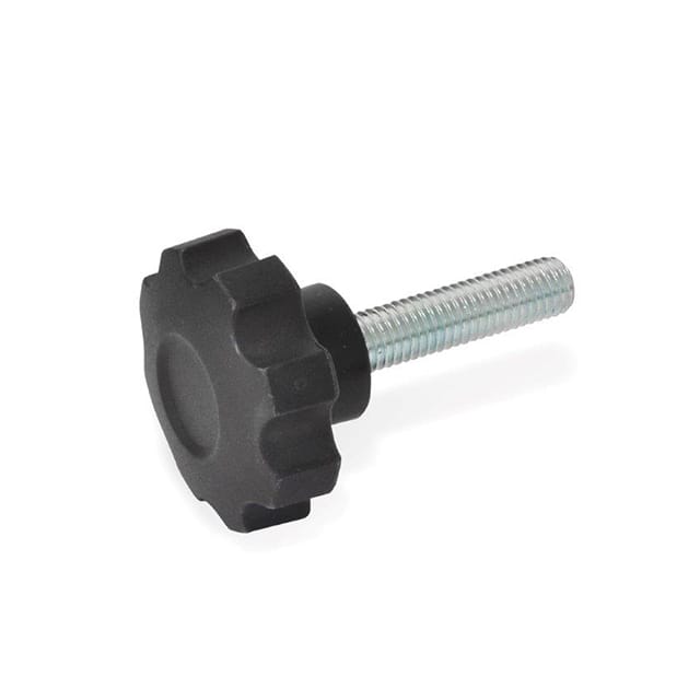 6302005 PLASTIC 8-LOBED KNOB, STUD