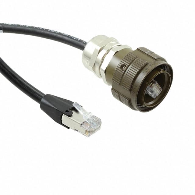 S-RJFTV5E1706MG10 CABLE MOD 8P8C PLUG-PLUG 3.28'