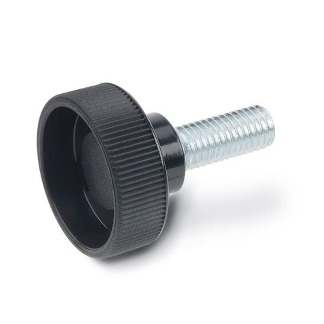 421-M10-20 PLASTIC KNURLED SCREW STEEL