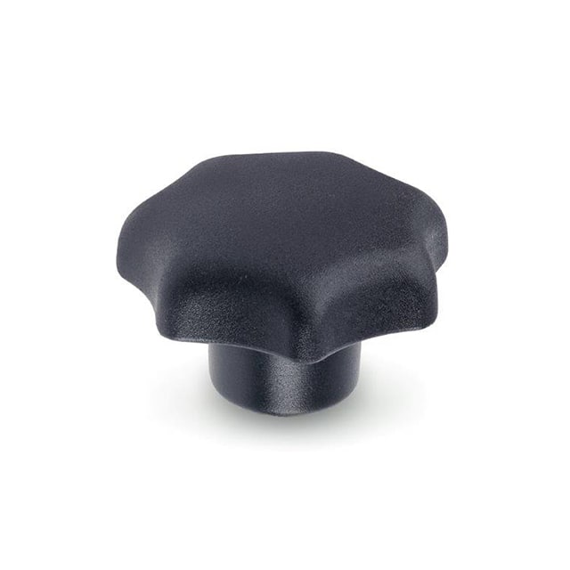 5TX32/K PLASTIC STAR KNOB 5/16-18