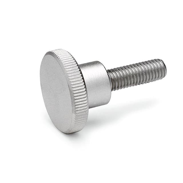 5N12P04 STAINLESS KNURLED THUMB SCREW