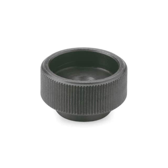 10MF45/A STEEL KNURLED NUT THRU BORE