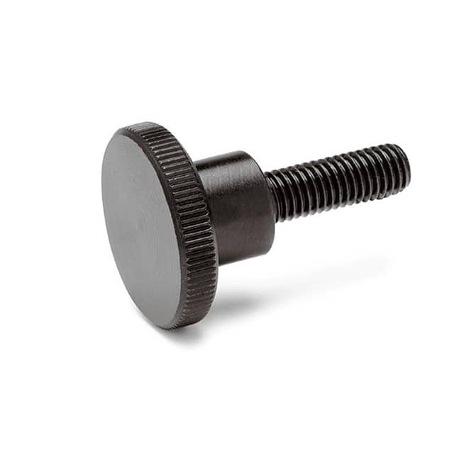 8N25F50 STEEL KNURLED THUMB SCREW