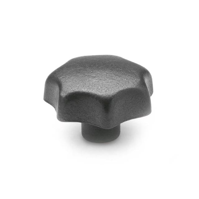8NC79/E CAST IRON STAR KNOB M8