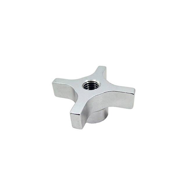 CKS-2.00-3/8X16-D ALUMINUM 4-PRONG CLAMPING KNOB