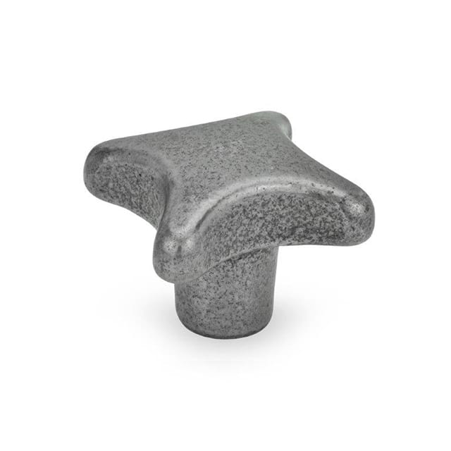 16NC58/E CAST IRON STAR KNOB M16