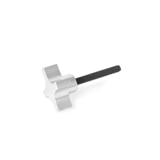 CKS-2.00-5/16X18-1.75 ALUMINUM 4-PRONG CLAMPING KNOB
