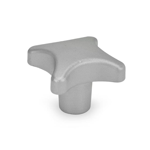 6335-NI-32-M6-E STAINLESS STEEL STAR KNOB M6