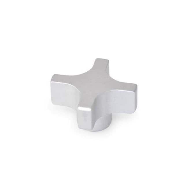 CKS-2.50-1/2X13-E ALUMINUM 4-PRONG CLAMPING KNOB