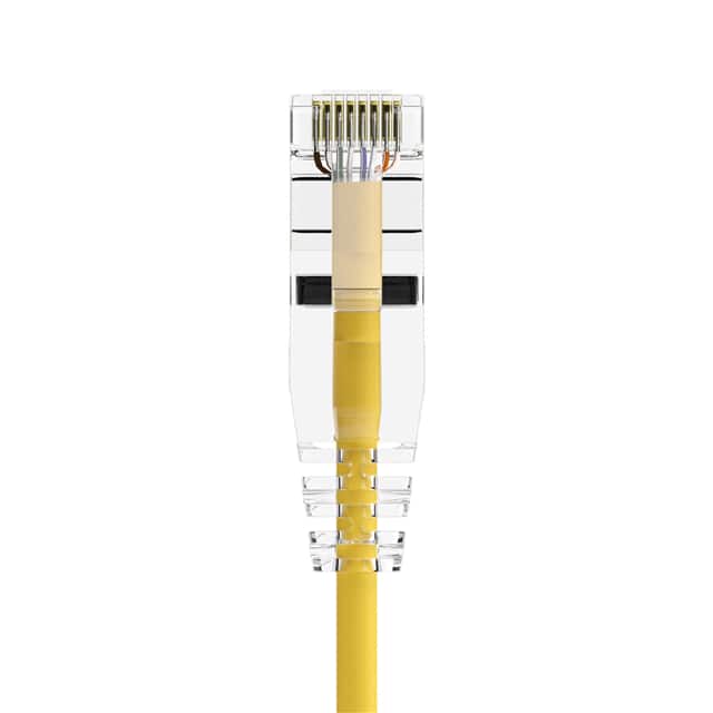 CS6-03F-YLW CABLE MOD 8P8C PLUG TO PLUG 3'