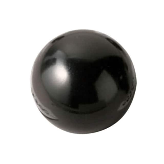 0033-F KNOB SMOOTH 3/8"-16 PLASTIC
