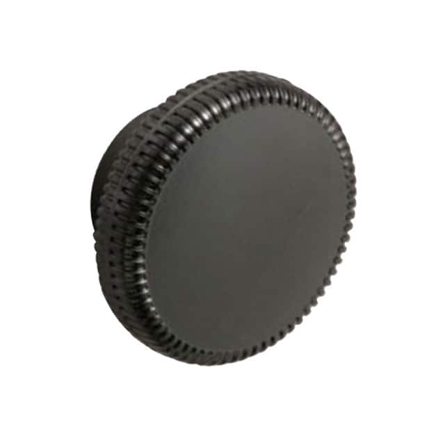 3050-B KNOB KNURLED 3/8"-16 PLASTIC