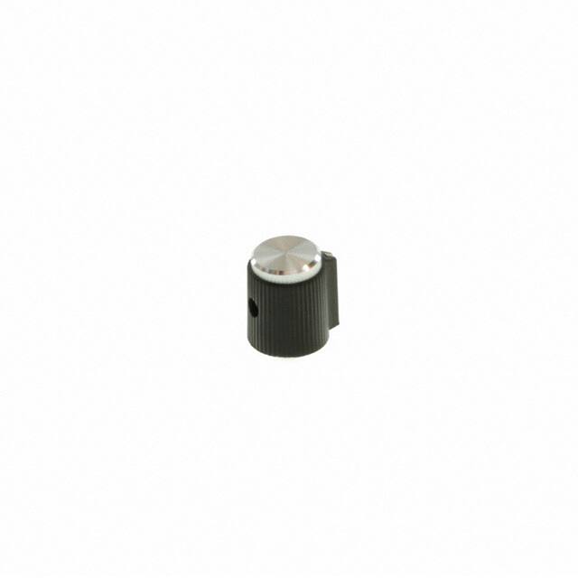 PKJT50B18 KNOB KNURLED 0.125" PLASTIC