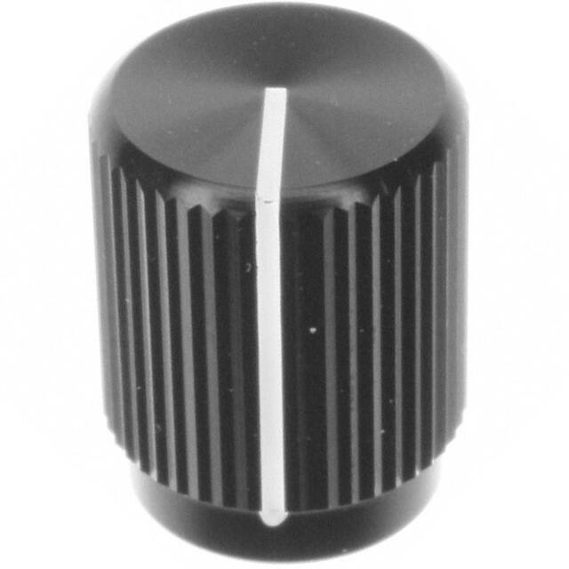 KLN500B1/4 KNOB KNURLED 0.250" METAL