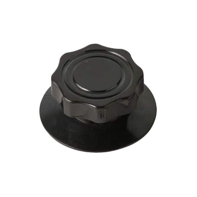 4108BJ KNOB FLUTED W/SKIRT 0.250" PHEN